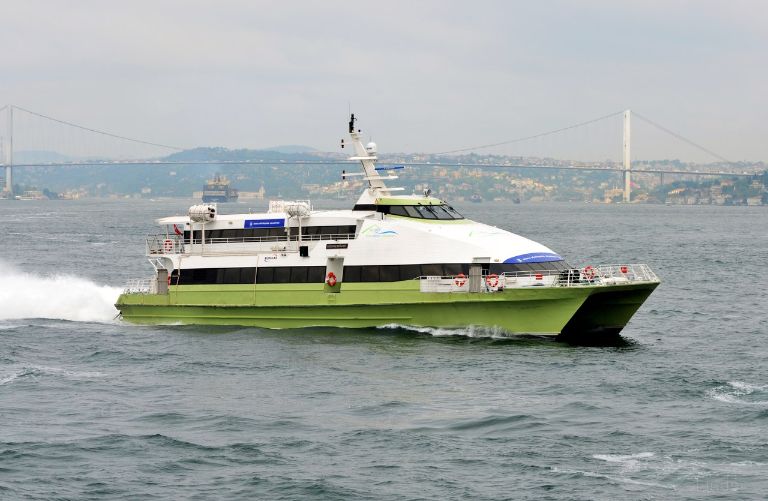hudavendigar (HSC) - IMO , MMSI 271043402, Call Sign TCVL4 under the flag of Turkey