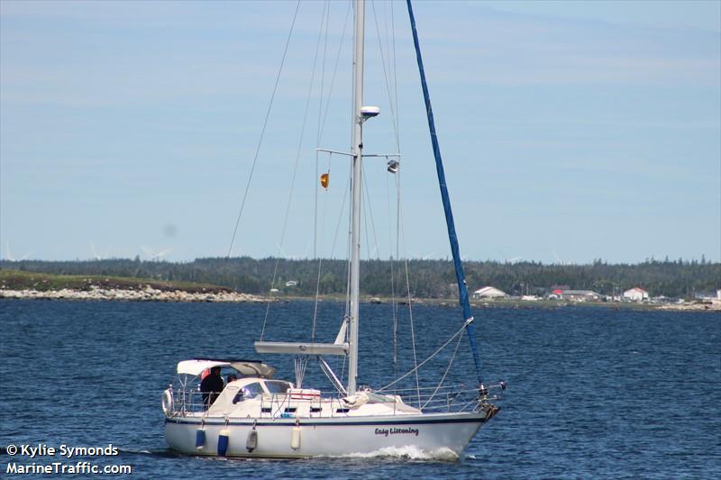 easy listening (Pleasure craft) - IMO , MMSI 316003629, Call Sign CFD2040 under the flag of Canada