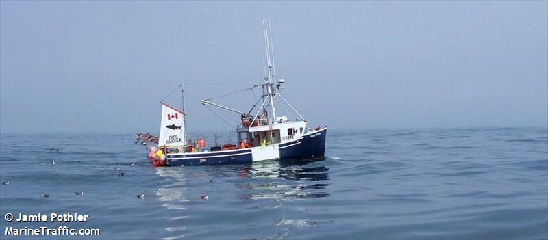 lady maxine (Fishing vessel) - IMO , MMSI 316011907, Call Sign CH.16 under the flag of Canada