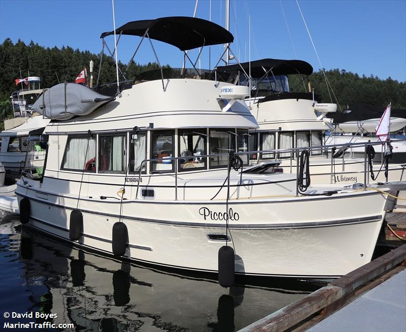 piccolo (Pleasure craft) - IMO , MMSI 316016745 under the flag of Canada