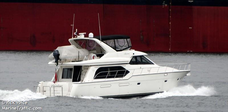 merlin v (Pleasure craft) - IMO , MMSI 316031248, Call Sign MERLINV under the flag of Canada
