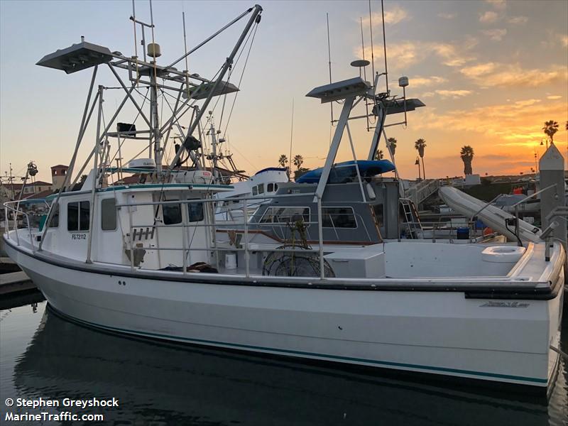 emma ray (Fishing vessel) - IMO , MMSI 367754970, Call Sign WDJ2072 under the flag of United States (USA)