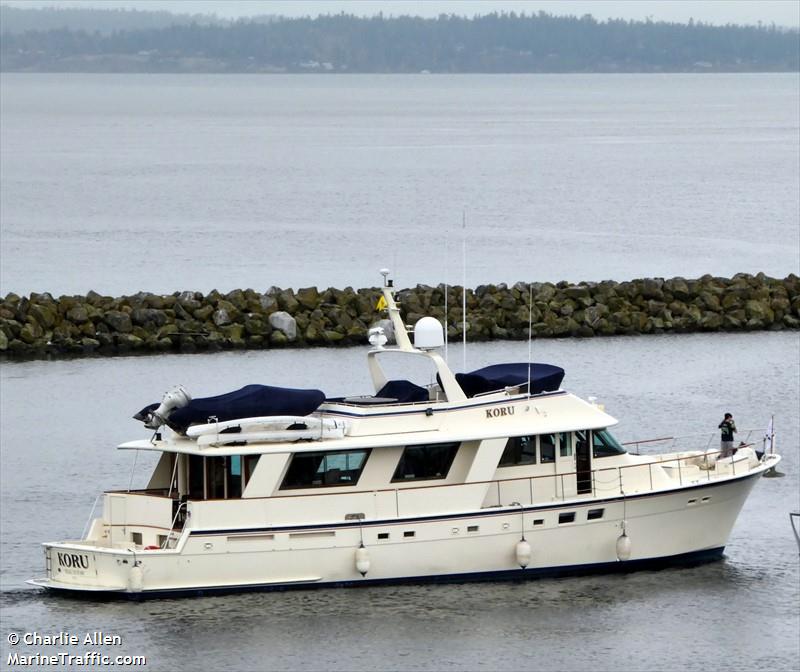 koru (Pleasure craft) - IMO , MMSI 368000940, Call Sign WDJ6861 under the flag of United States (USA)