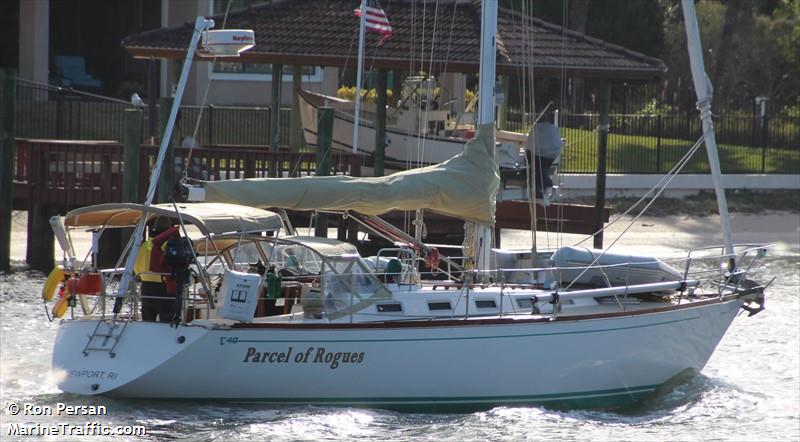 parcel of rogues (Sailing vessel) - IMO , MMSI 368169720, Call Sign WDL8462 under the flag of United States (USA)