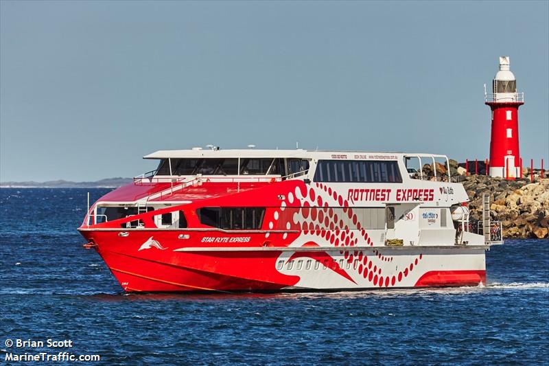 star flyte express (Passenger ship) - IMO , MMSI 503048740, Call Sign VLW4007 under the flag of Australia