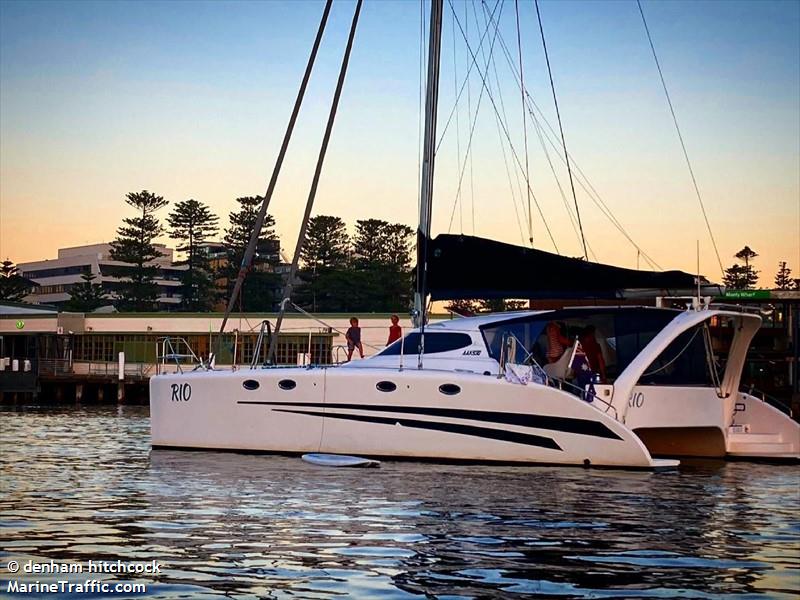 rio (Pleasure craft) - IMO , MMSI 503098460, Call Sign RIO under the flag of Australia