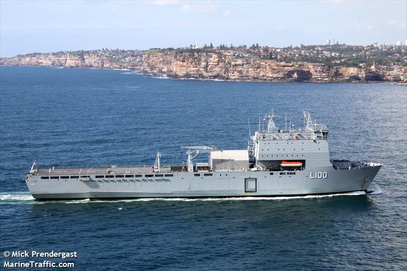 hmas choules (Vessel (function unknown)) - IMO 9240756, MMSI 503688000, Call Sign VKJC under the flag of Australia