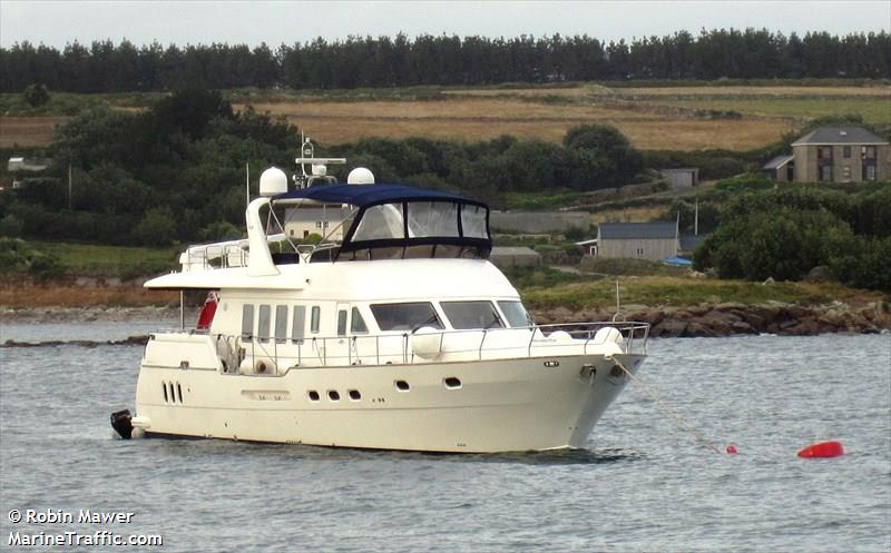 secret lady (Pleasure craft) - IMO , MMSI 232004248, Call Sign MZLU4 under the flag of United Kingdom (UK)