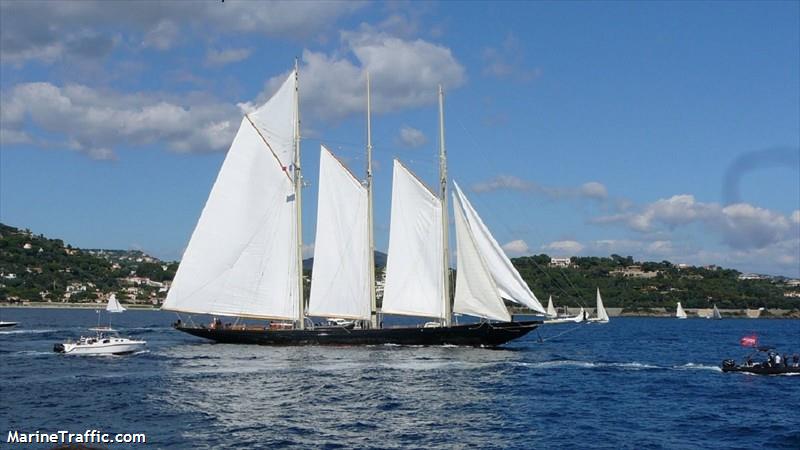 atlantic (Yacht) - IMO , MMSI 235076997, Call Sign 2CZE3 under the flag of United Kingdom (UK)