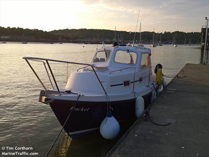 rocket (Pleasure craft) - IMO , MMSI 235081849, Call Sign 2DTE5 under the flag of United Kingdom (UK)