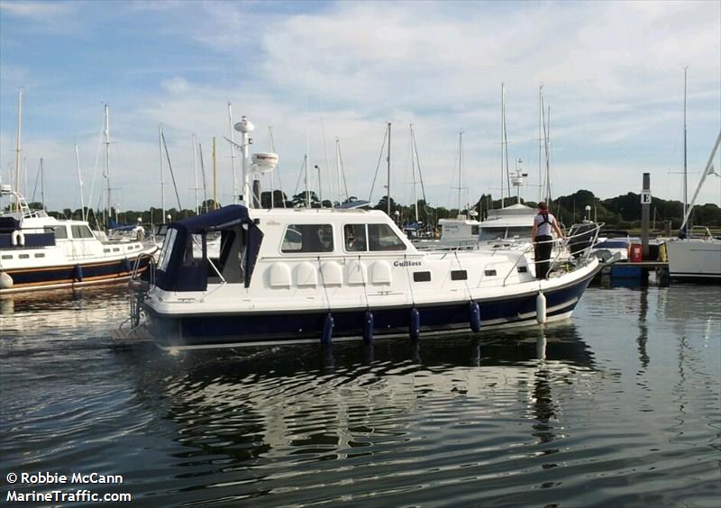 gullfoss (Pleasure craft) - IMO , MMSI 235088608, Call Sign 2EVZ8 under the flag of United Kingdom (UK)