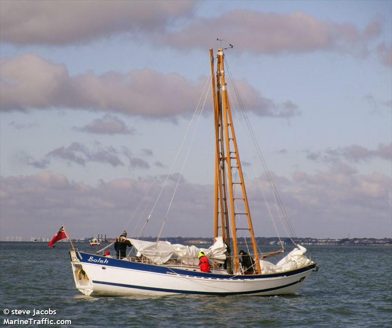 boleh (Pleasure craft) - IMO , MMSI 235113075, Call Sign 2IVF6 under the flag of United Kingdom (UK)