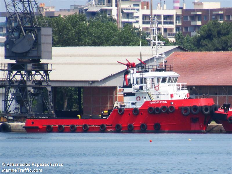 vernicos pearl (Tug) - IMO 9430480, MMSI 241482000, Call Sign SVA7353 under the flag of Greece