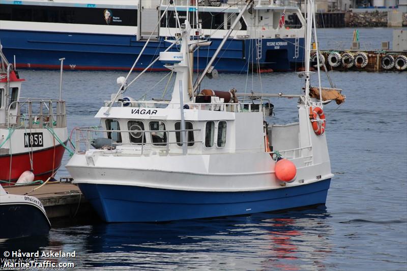 vaagar (Fishing vessel) - IMO , MMSI 257071940, Call Sign LK6730 under the flag of Norway