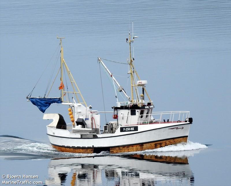 erik andre (Fishing vessel) - IMO , MMSI 257418700, Call Sign LM6161 under the flag of Norway