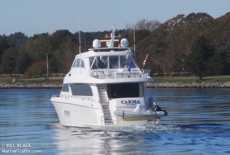 carma (Pleasure craft) - IMO , MMSI 338452000, Call Sign WDL6735 under the flag of USA