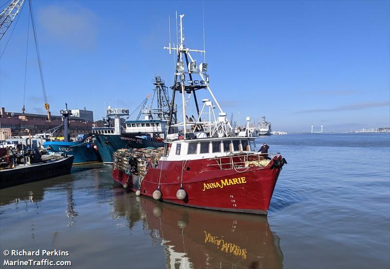 anna marie (Fishing vessel) - IMO , MMSI 367157020, Call Sign WDD5350 under the flag of United States (USA)