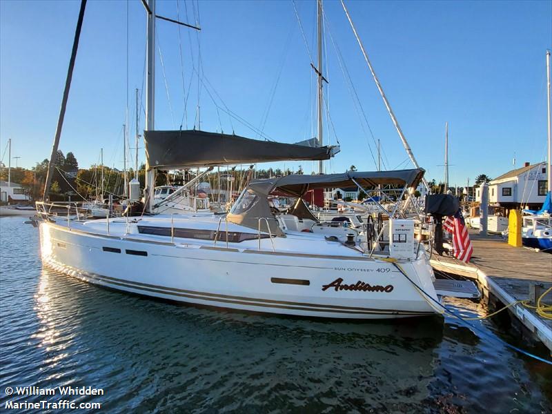 andiamo (Sailing vessel) - IMO , MMSI 367486290, Call Sign WDG3879 under the flag of United States (USA)