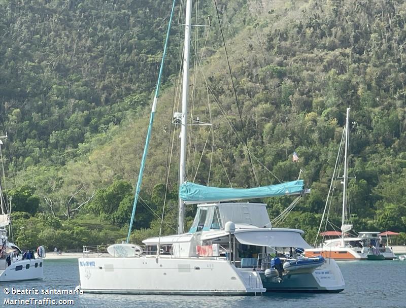 toes in the water (Pleasure craft) - IMO , MMSI 367758910, Call Sign WDJ2495 under the flag of United States (USA)