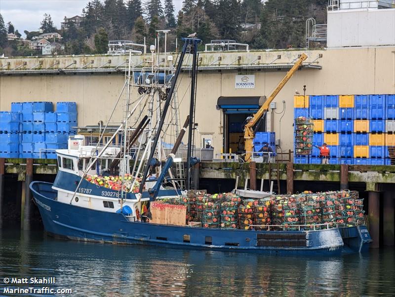 fate hunter (Fishing vessel) - IMO , MMSI 368084380, Call Sign WDK7428 under the flag of United States (USA)