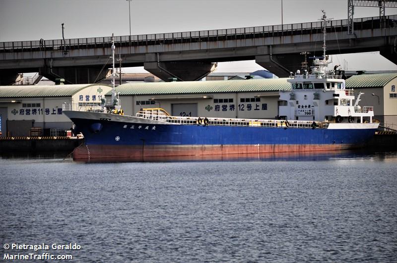 heisei maru no.3 (Cargo ship) - IMO , MMSI 431401992, Call Sign JL5519 under the flag of Japan