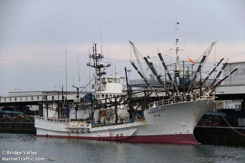 houkoumaru no.135 (Fishing vessel) - IMO , MMSI 431603290, Call Sign JJSS under the flag of Japan
