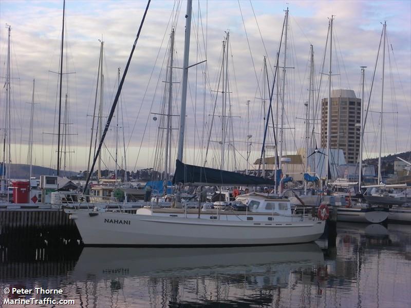 nahani (Sailing vessel) - IMO , MMSI 503004700, Call Sign VKV6877 under the flag of Australia
