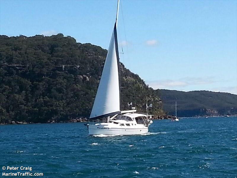 perseides ii (Sailing vessel) - IMO , MMSI 503030260 under the flag of Australia