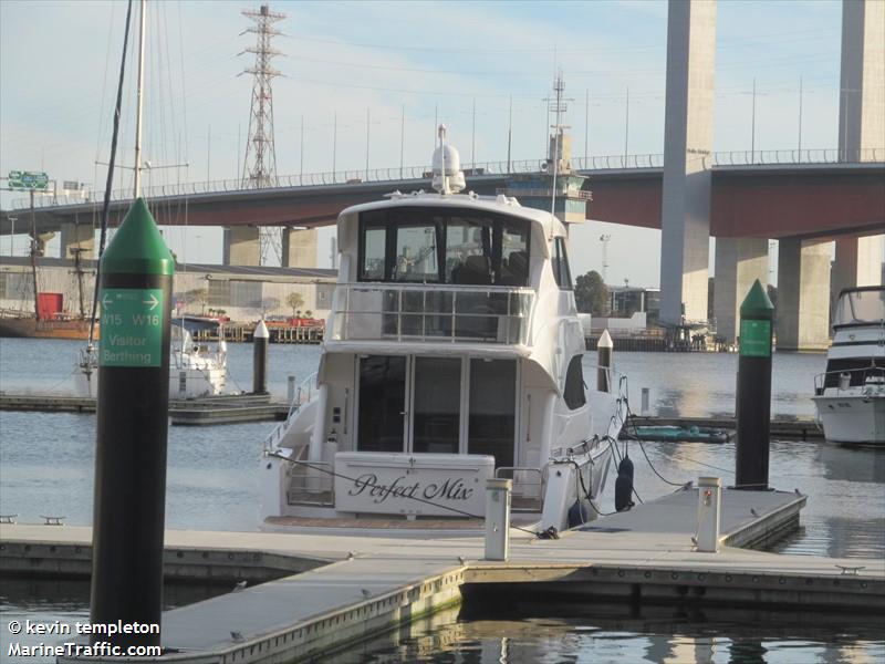perfect mix (Pleasure craft) - IMO , MMSI 503036740, Call Sign DS151 under the flag of Australia