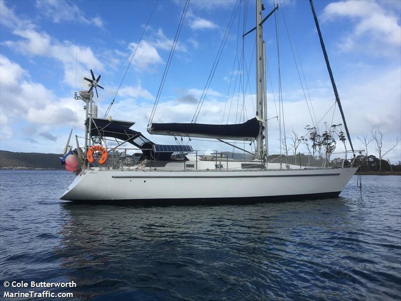 allaban (Sailing vessel) - IMO , MMSI 503055140, Call Sign VKN2049 under the flag of Australia