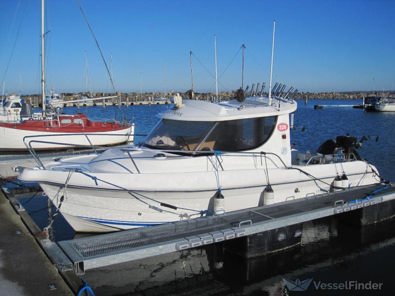 kjoeddtynjan (Pleasure craft) - IMO , MMSI 219022558, Call Sign XPE8802 under the flag of Denmark