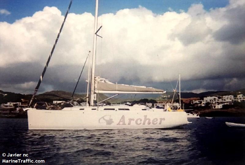 archer dos (Sailing vessel) - IMO , MMSI 224220820 under the flag of Spain
