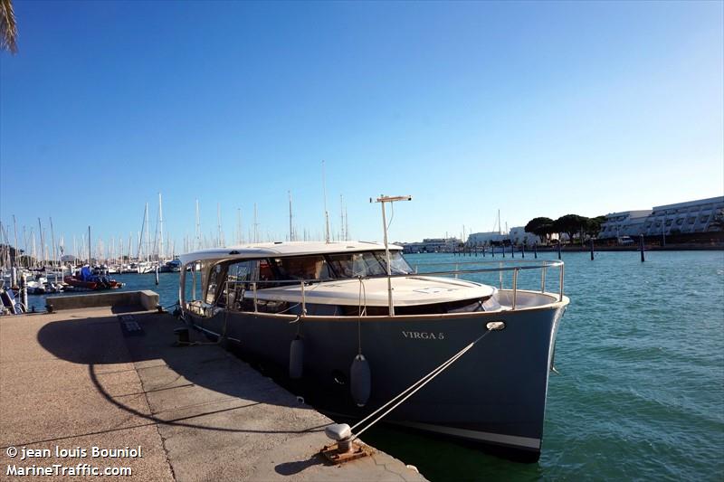 virga 5 (Pleasure craft) - IMO , MMSI 227413210, Call Sign FAD6346 under the flag of France