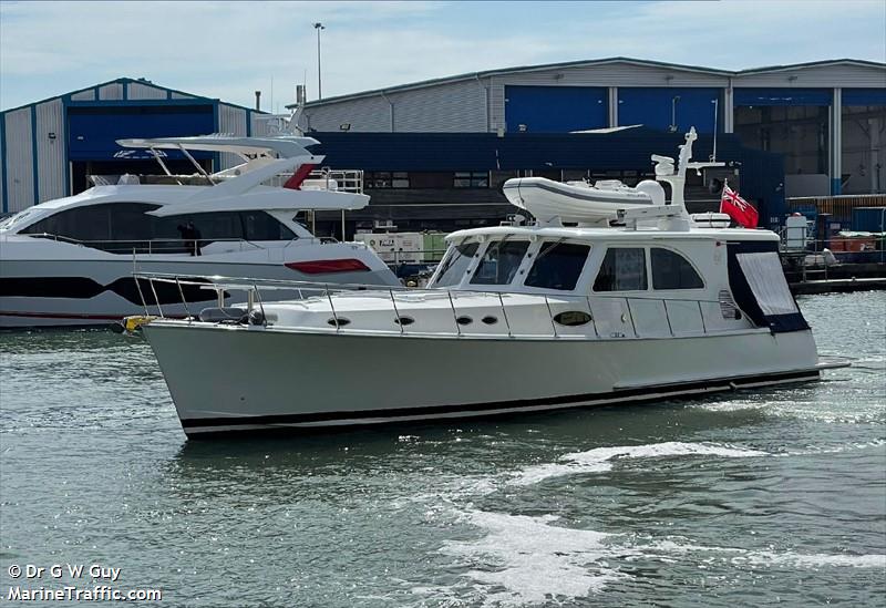 dauntless (Pleasure craft) - IMO , MMSI 232031057, Call Sign MIHD3 under the flag of United Kingdom (UK)