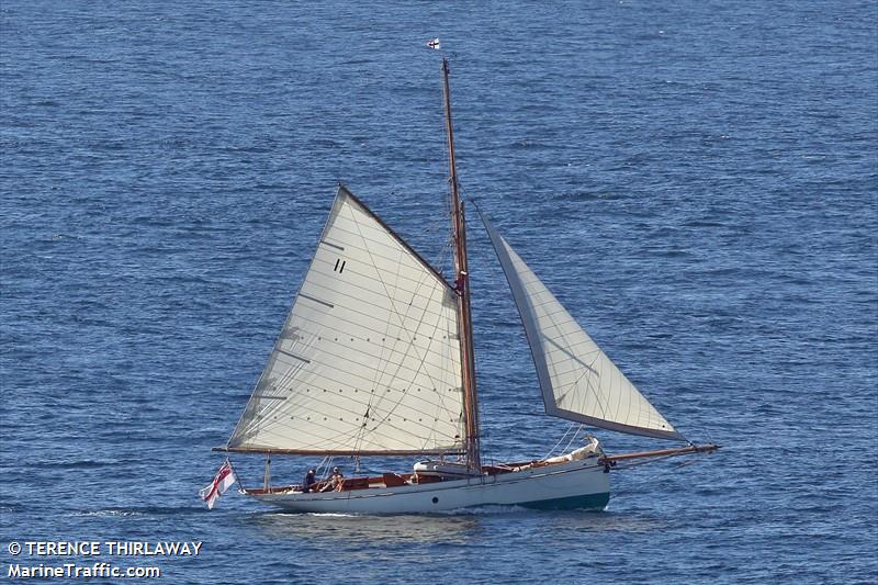 thalia (Sailing vessel) - IMO , MMSI 235058018, Call Sign MYYE under the flag of United Kingdom (UK)