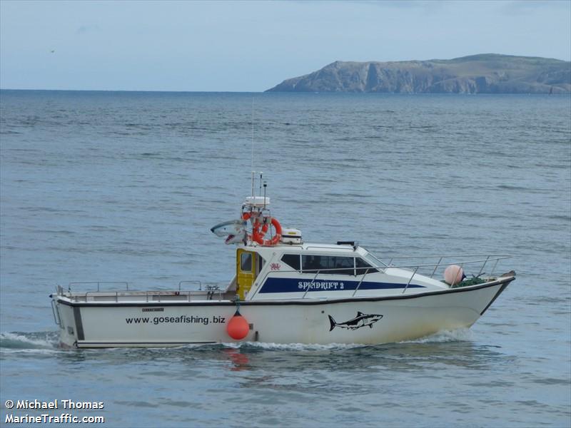 spindrift (Pleasure craft) - IMO , MMSI 235089781, Call Sign MNCL9 under the flag of United Kingdom (UK)
