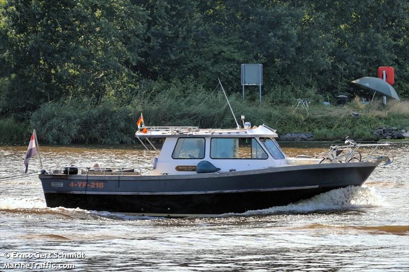 suzanne elizabeth (Pleasure craft) - IMO , MMSI 244191655 under the flag of Netherlands