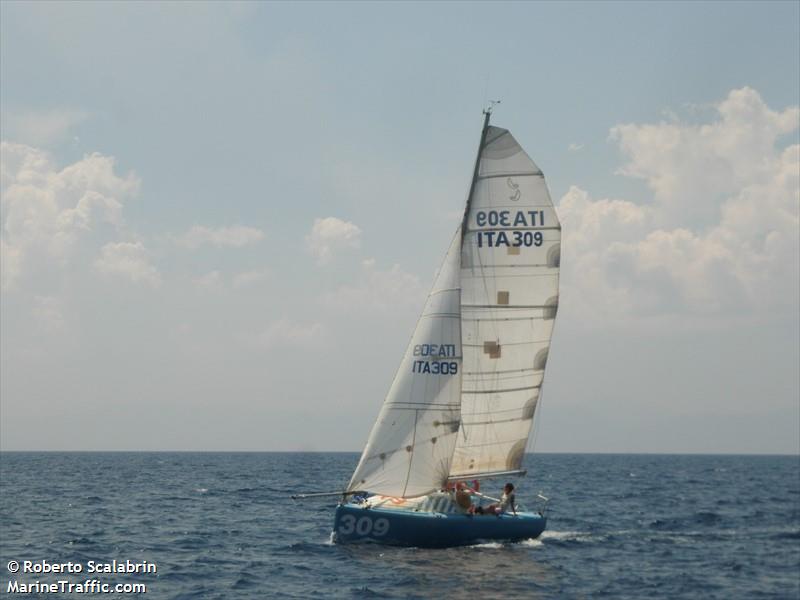 tenten ii solosailor (Sailing vessel) - IMO , MMSI 247158460, Call Sign IU6690 under the flag of Italy