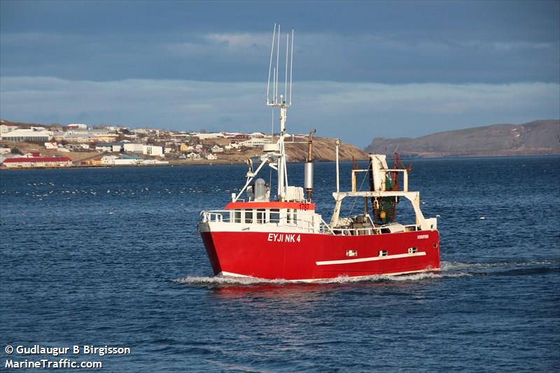 eyji (Fishing vessel) - IMO , MMSI 251346840, Call Sign 1787 under the flag of Iceland