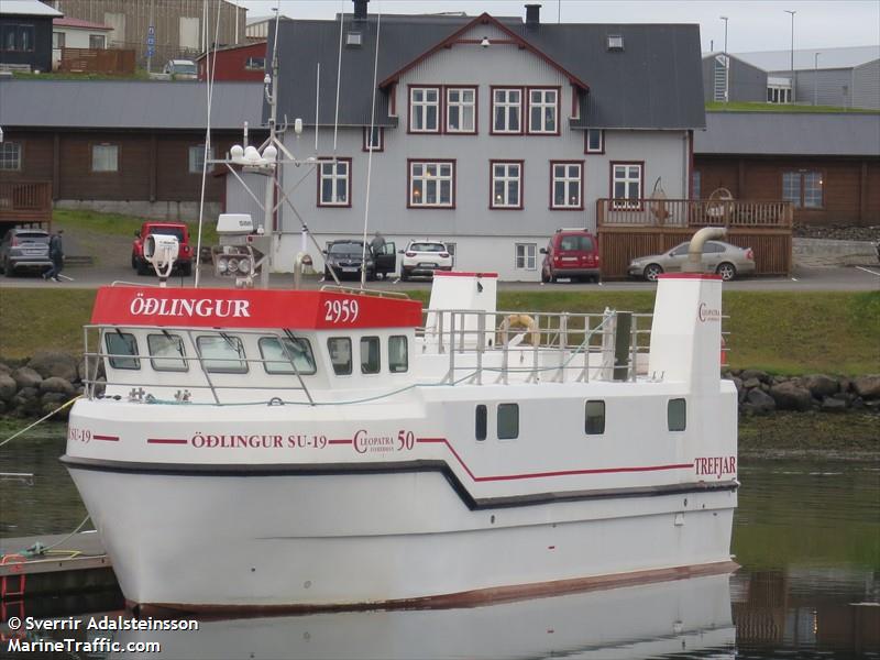 oedlingur su19 (-) - IMO , MMSI 251853770, Call Sign 2959 under the flag of Iceland