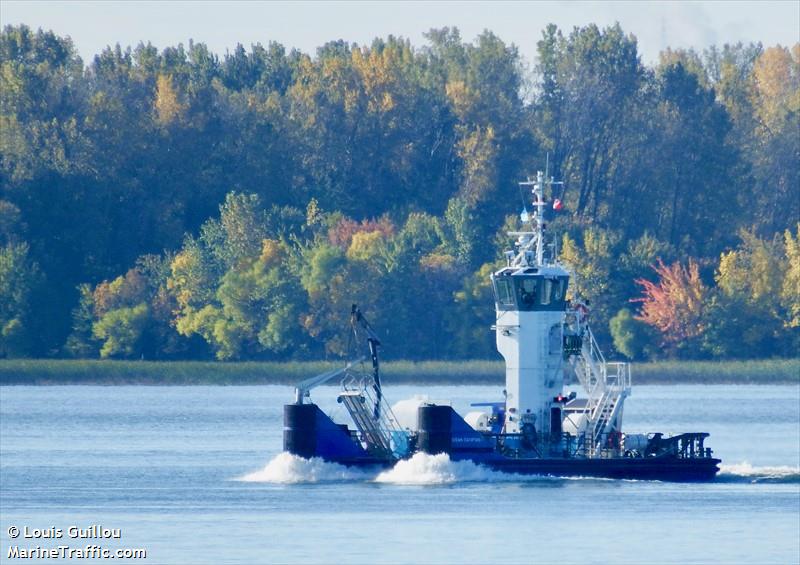 ocean catatug 2 (Tug) - IMO , MMSI 316032267, Call Sign N/A under the flag of Canada