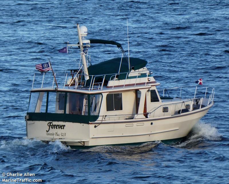 forever (Pleasure craft) - IMO , MMSI 338176379 under the flag of USA