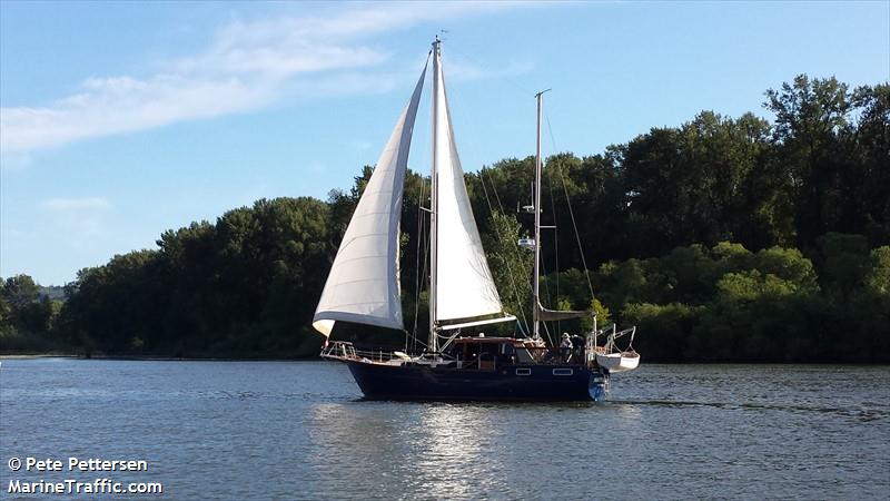 points north (Sailing vessel) - IMO , MMSI 367492840, Call Sign WDF 823 under the flag of United States (USA)
