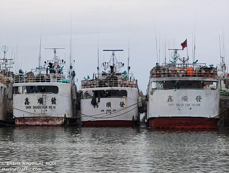 shin shuen far (Fishing vessel) - IMO 8782458, MMSI 416002839, Call Sign BJ4908 under the flag of Taiwan