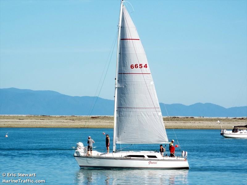 gucci (Sailing vessel) - IMO , MMSI 512002451, Call Sign ZM2499 under the flag of New Zealand