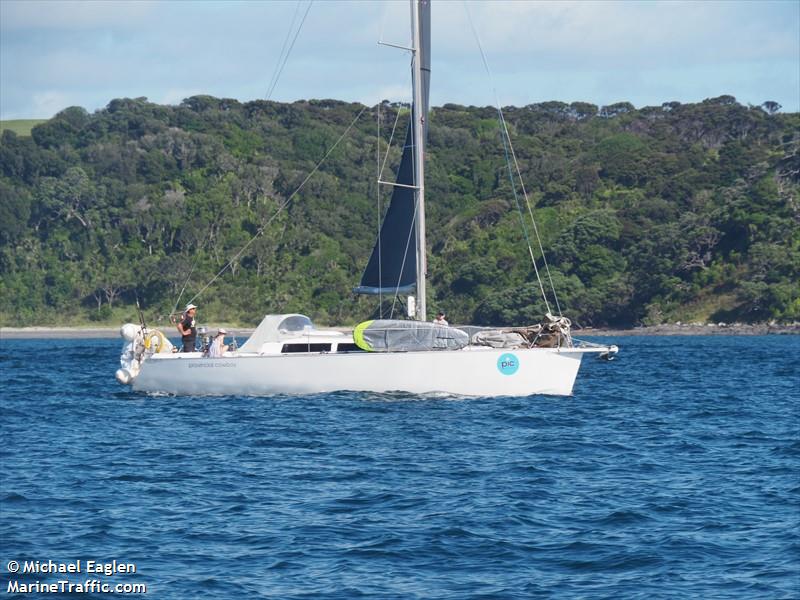 provincial cowboy (Sailing vessel) - IMO , MMSI 512004069, Call Sign ZME5917 under the flag of New Zealand