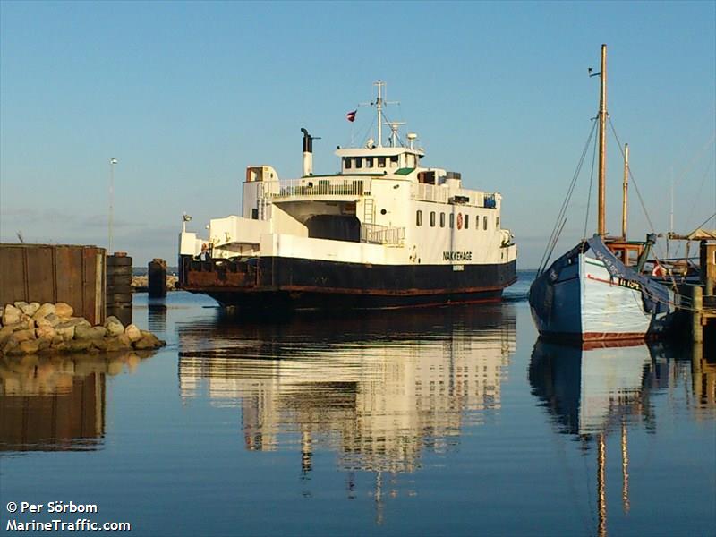 nakkehage (-) - IMO , MMSI 219000754, Call Sign OUKC under the flag of Denmark