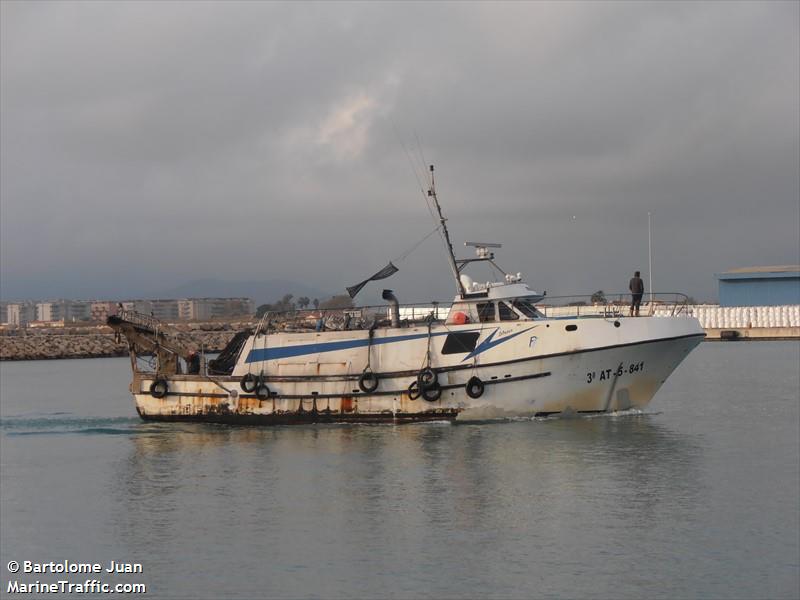 isleta tercera (Fishing vessel) - IMO , MMSI 224144590, Call Sign EA5725 under the flag of Spain