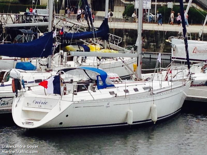 oniric (Sailing vessel) - IMO , MMSI 227169780, Call Sign FW6236 under the flag of France