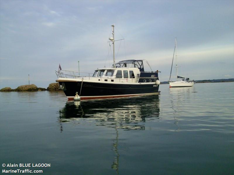 blue lagoon 1 (Pleasure craft) - IMO , MMSI 227398390, Call Sign FGA6516 under the flag of France